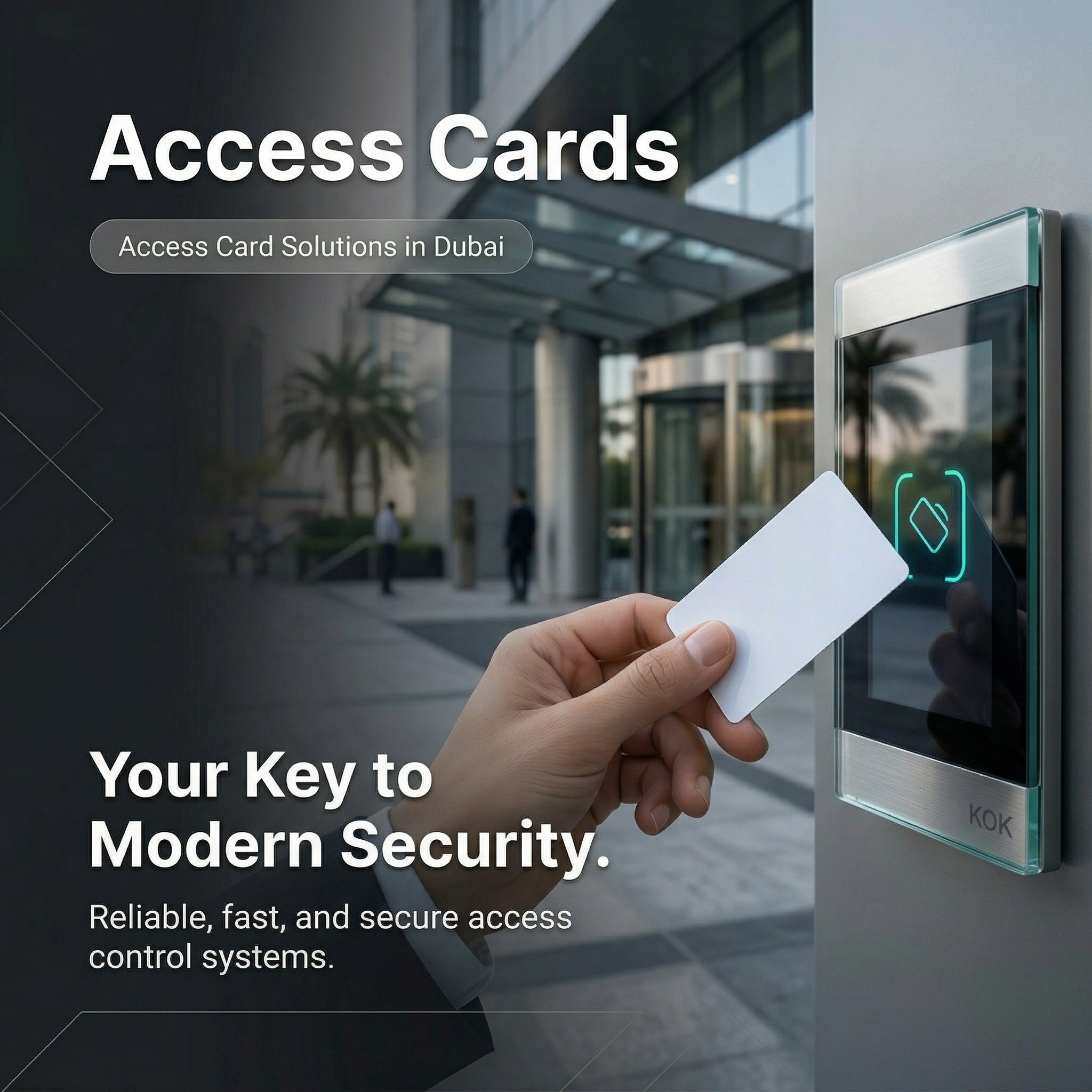 KOK Secure Access Control Card