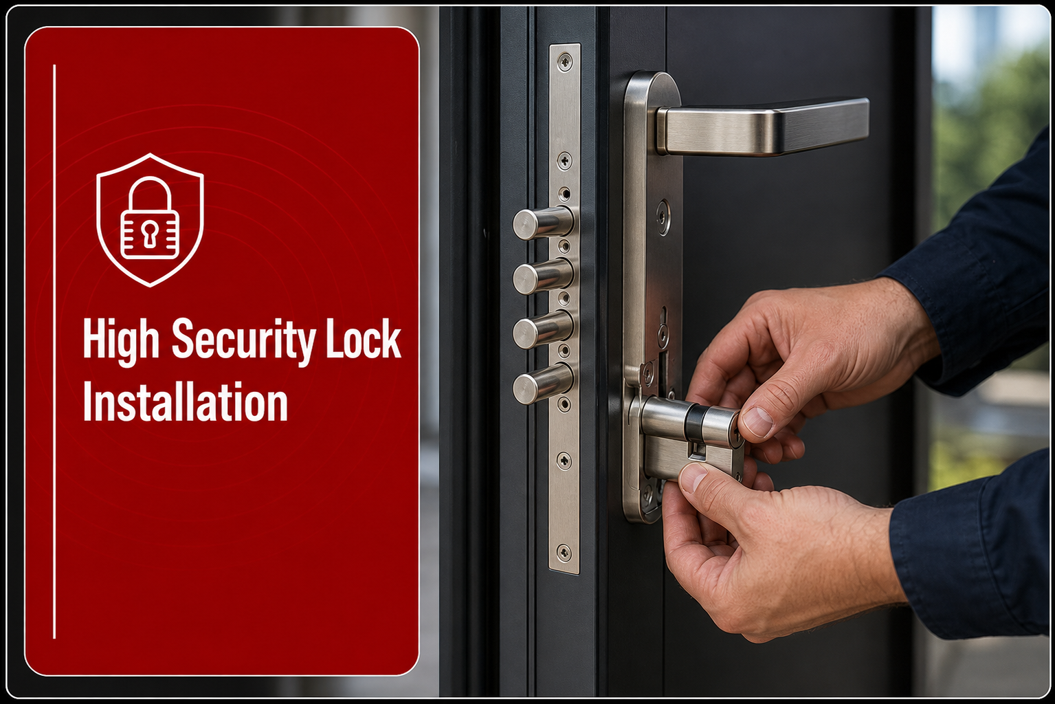 High Security Lock Installation