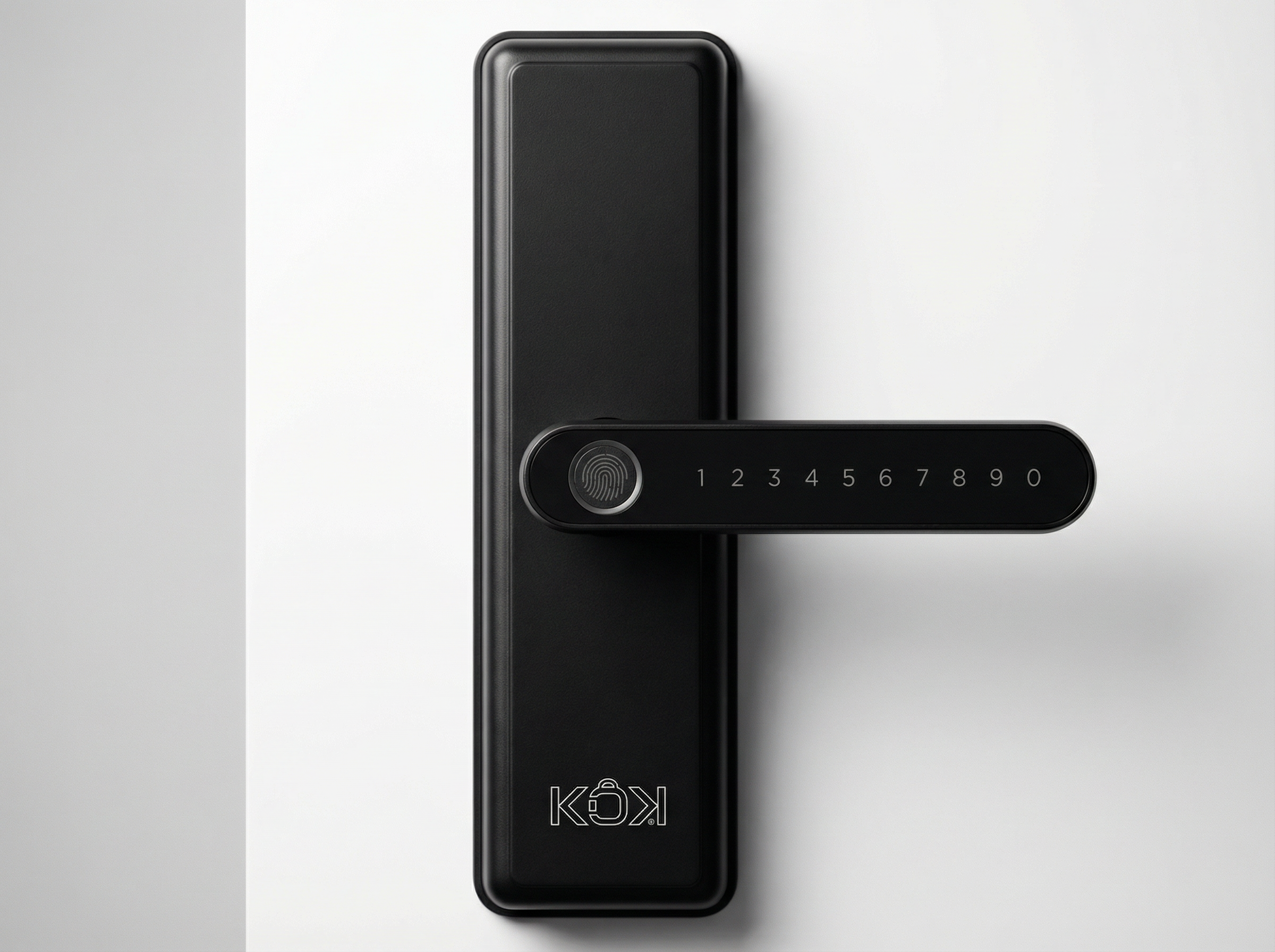 KOK Sentinel S3 Smart Lock - Matte Black Keypad Edition