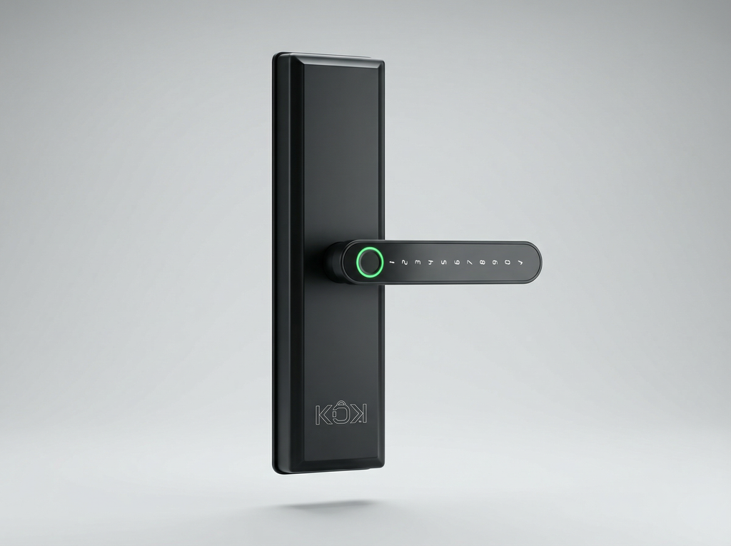 KOK Sentinel S3 Smart Lock - Matte Black Keypad Edition