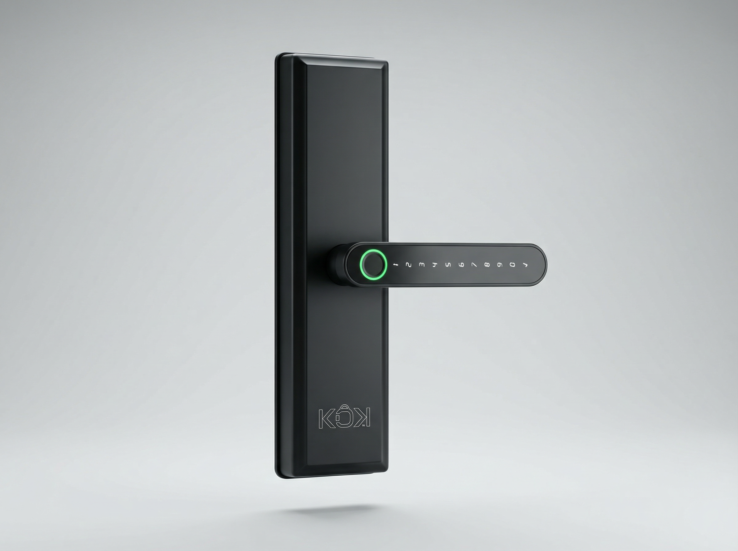 KOK Sentinel S3 Smart Lock - Matte Black Keypad Edition