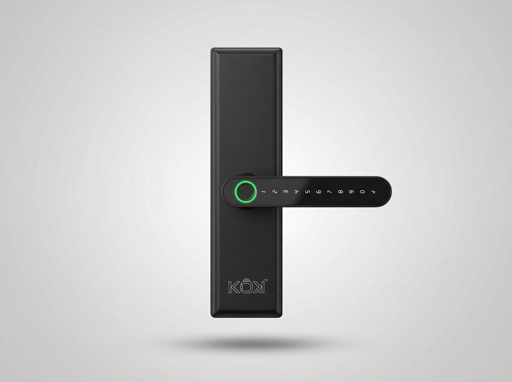 KOK Sentinel S3 Smart Lock - Matte Black Keypad Edition