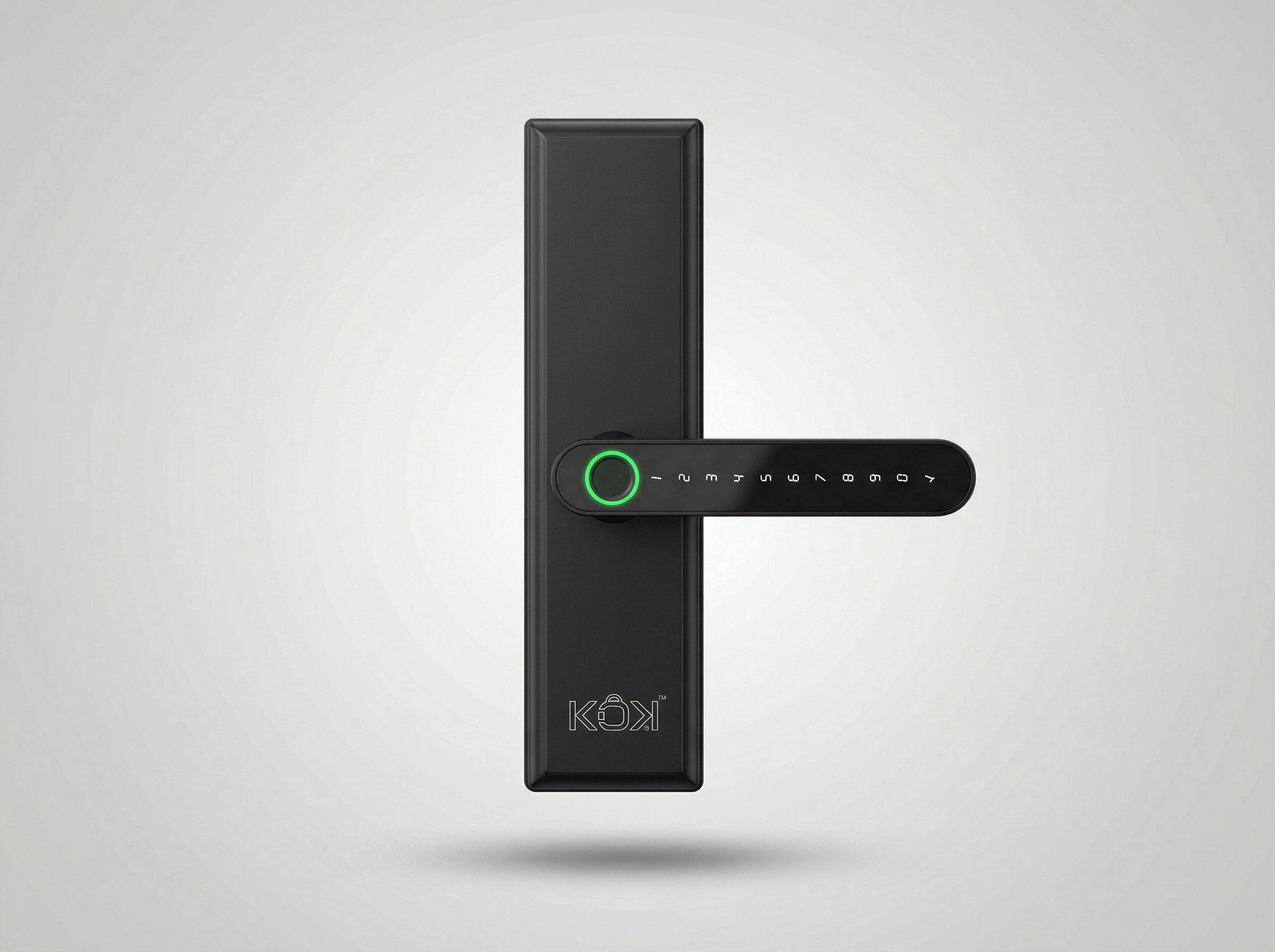 KOK Sentinel S3 Smart Lock - Matte Black Keypad Edition