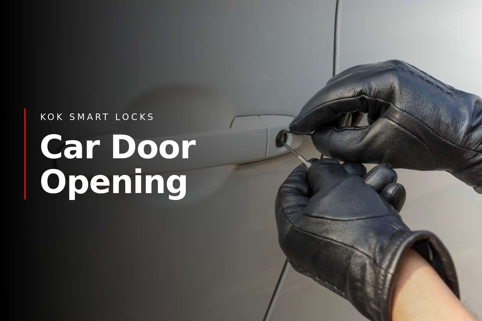 Car door opening