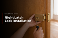 Night Latch Lock Installation
