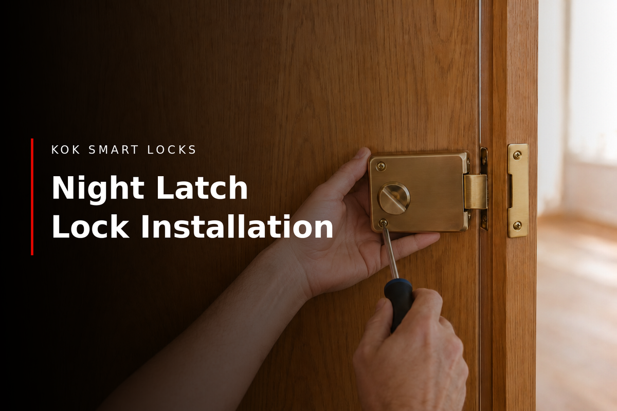 Night Latch Lock Installation