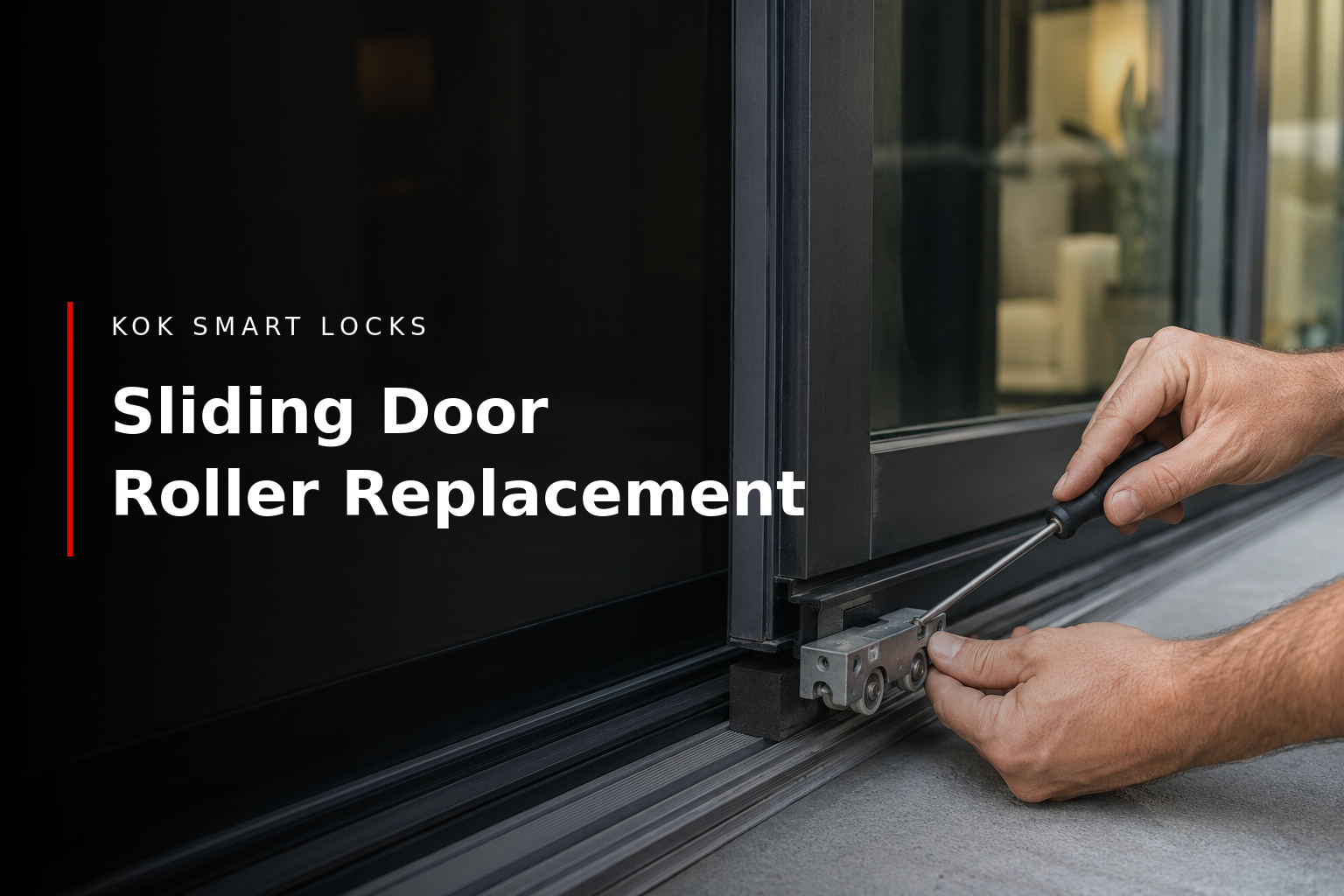Sliding Door Lock Roller Replacement